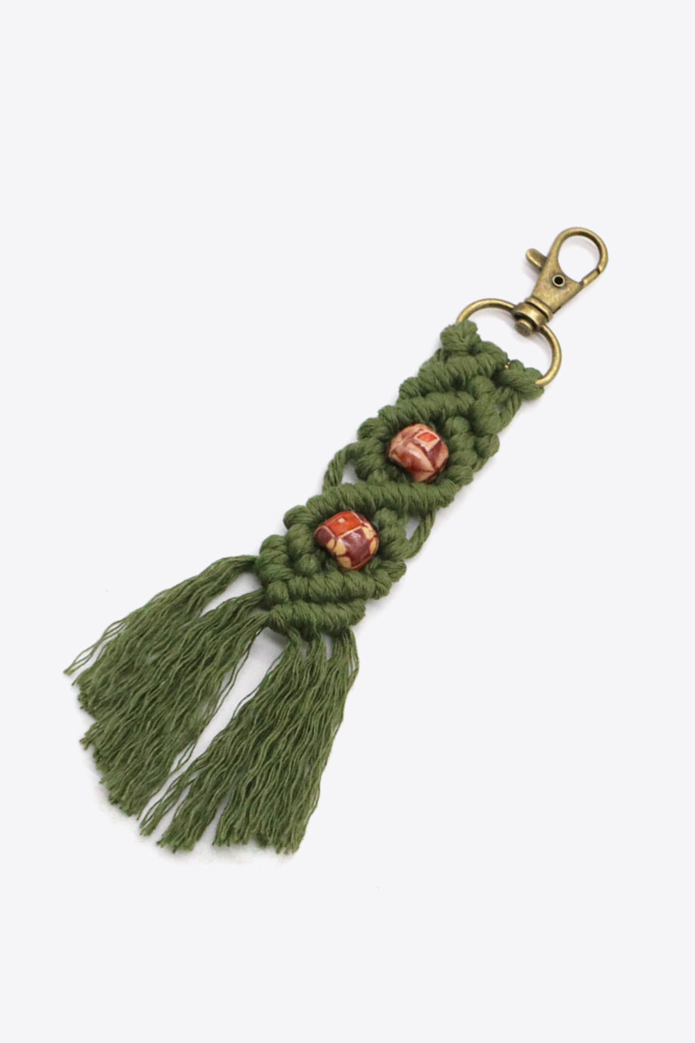 Assorted 4-Pack Handmade Macrame Fringe Keychain  Keychains- Doll Fits