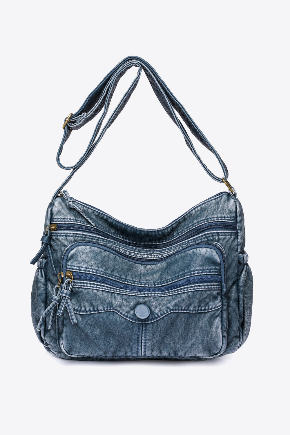 PU Leather Crossbody Bag  Handbags- Doll Fits
