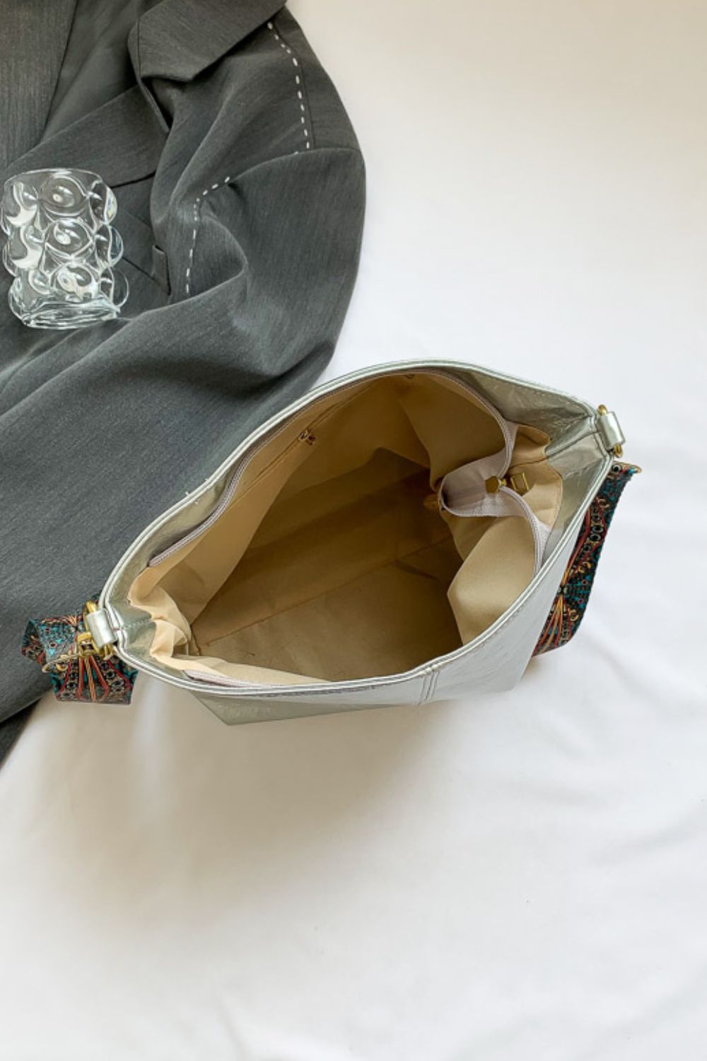PU Leather Shoulder Bag  - Doll Fits