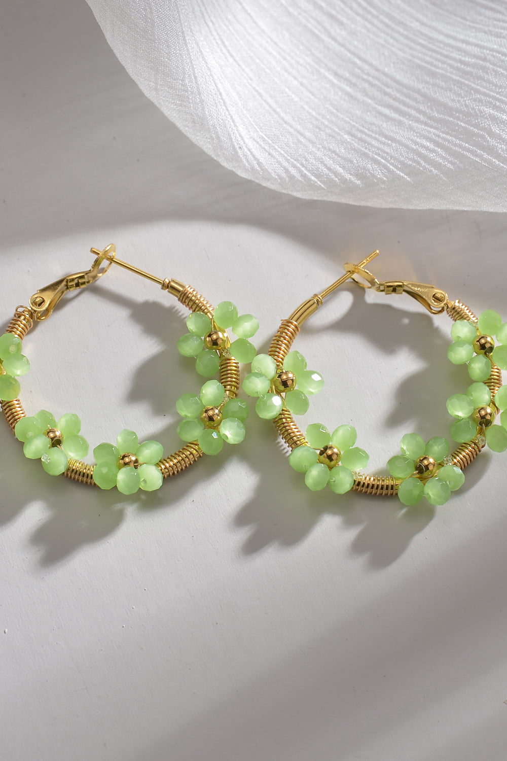 Flower Stainless Steel Earrings  Earrings- Doll Fits