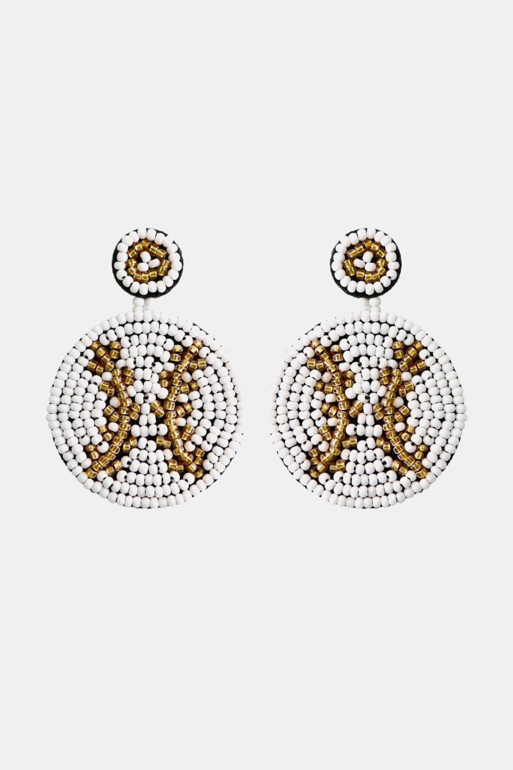 Round Shape Dangle Earrings  Earrings- Doll Fits