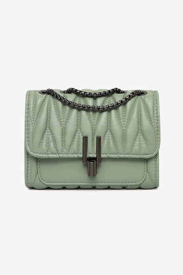 PU Leather Crossbody Bag  Handbags- Doll Fits