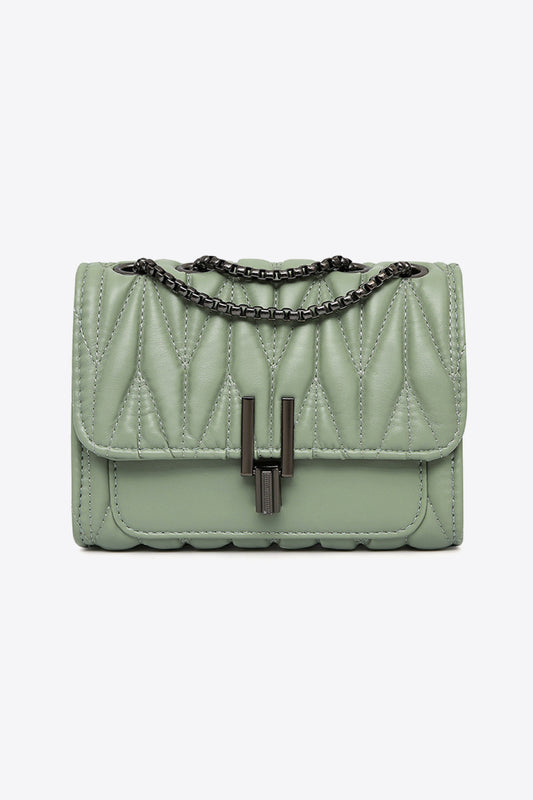 PU Leather Crossbody Bag  Handbags- Doll Fits