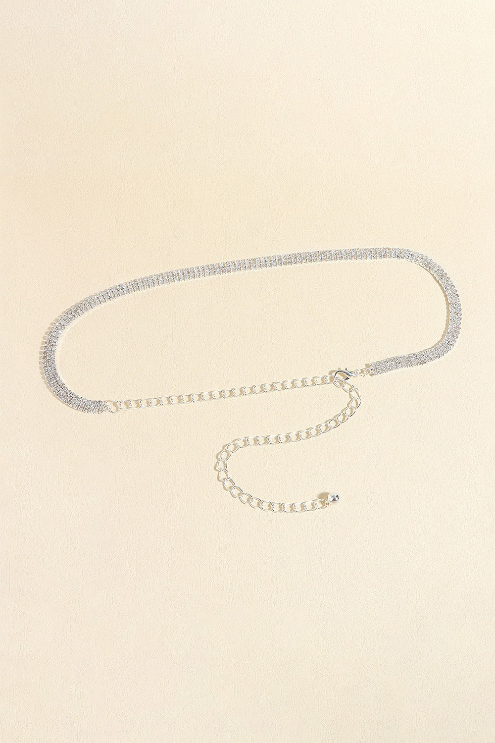 Rhinestones Alloy Belt  - Doll Fits