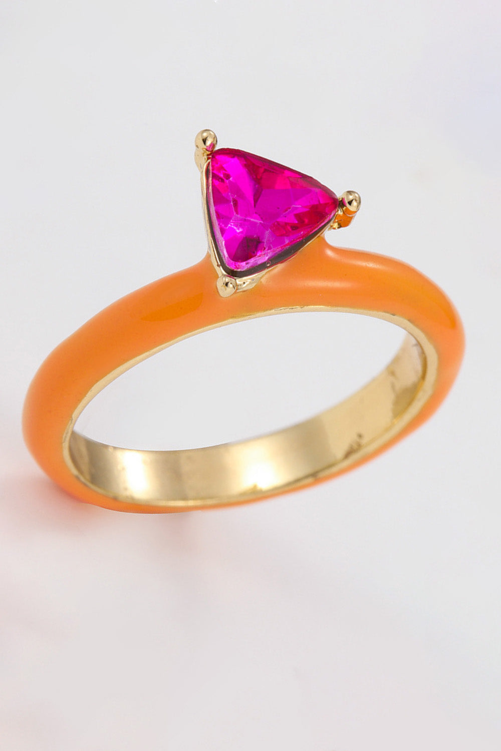 Sweet Beginnings Glass Stone Ring  Rings- Doll Fits