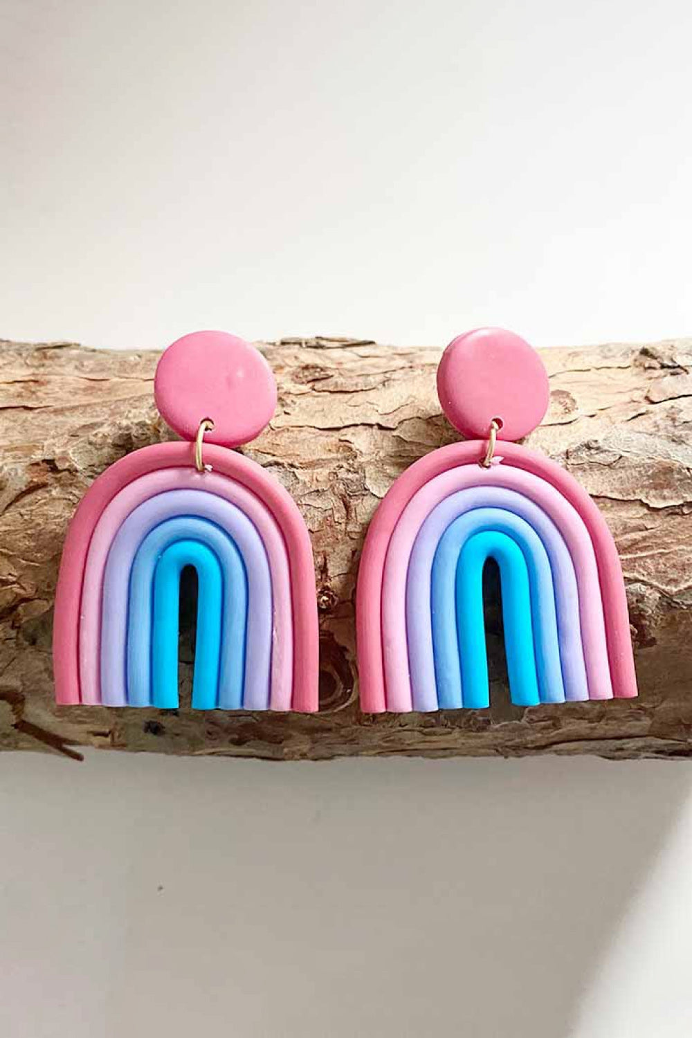 Rainbow Shape Dangle Earrings  Earrings- Doll Fits