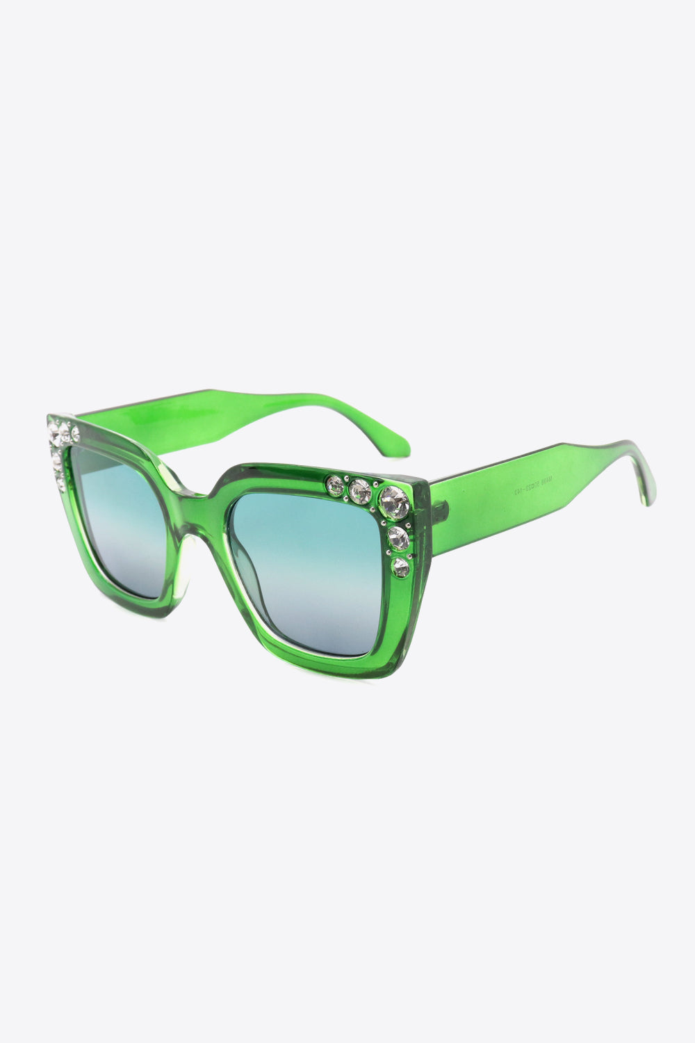 Inlaid Rhinestone Polycarbonate Sunglasses  Sunglasses- Doll Fits