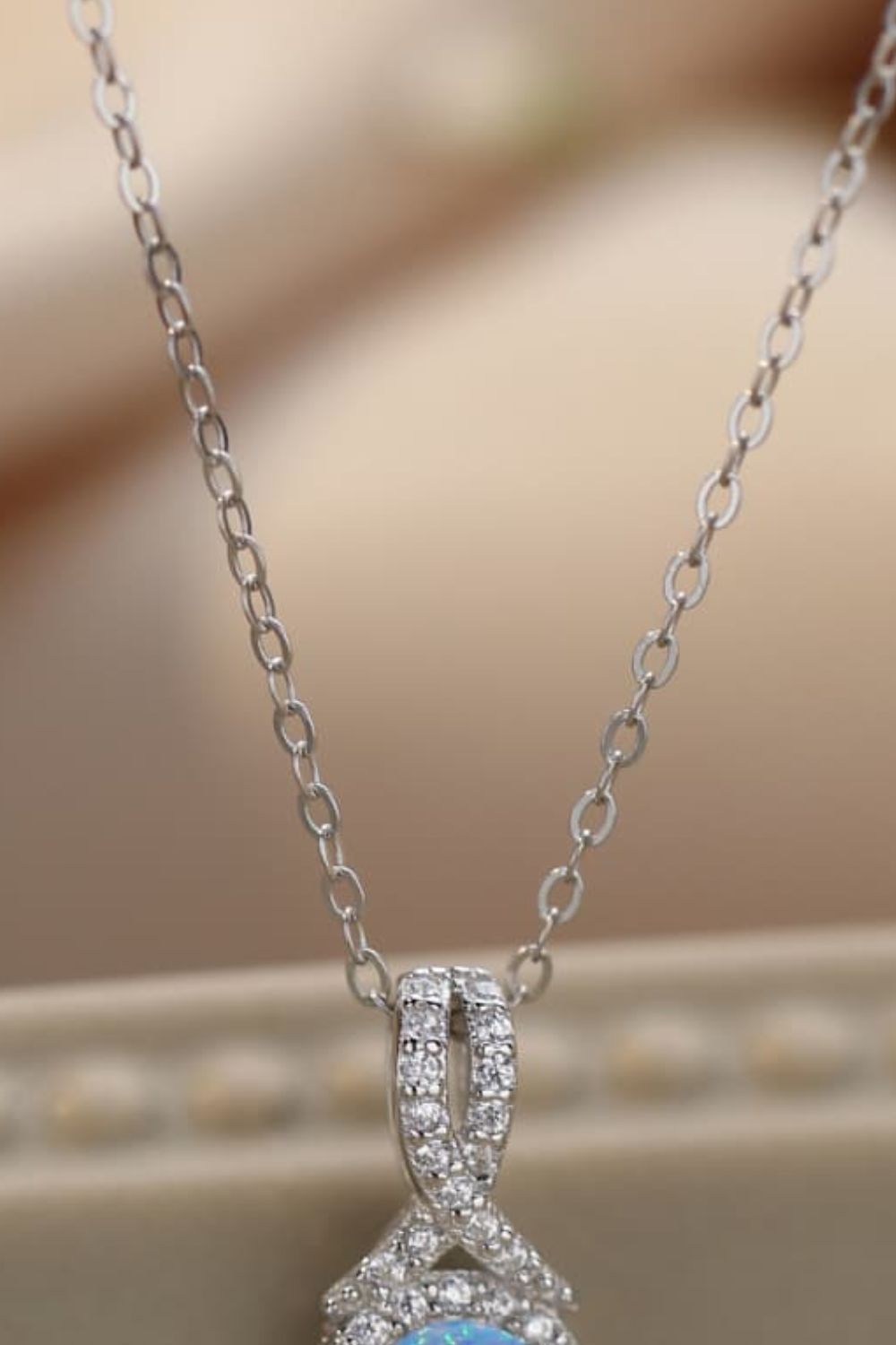 Feeling My Best Opal Pendant Necklace  Necklaces- Doll Fits