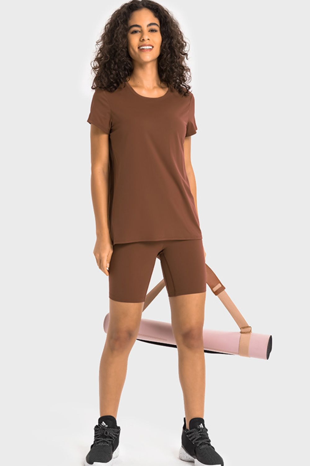 Tie Back Short Sleeve Sports Tee  - Doll Fits