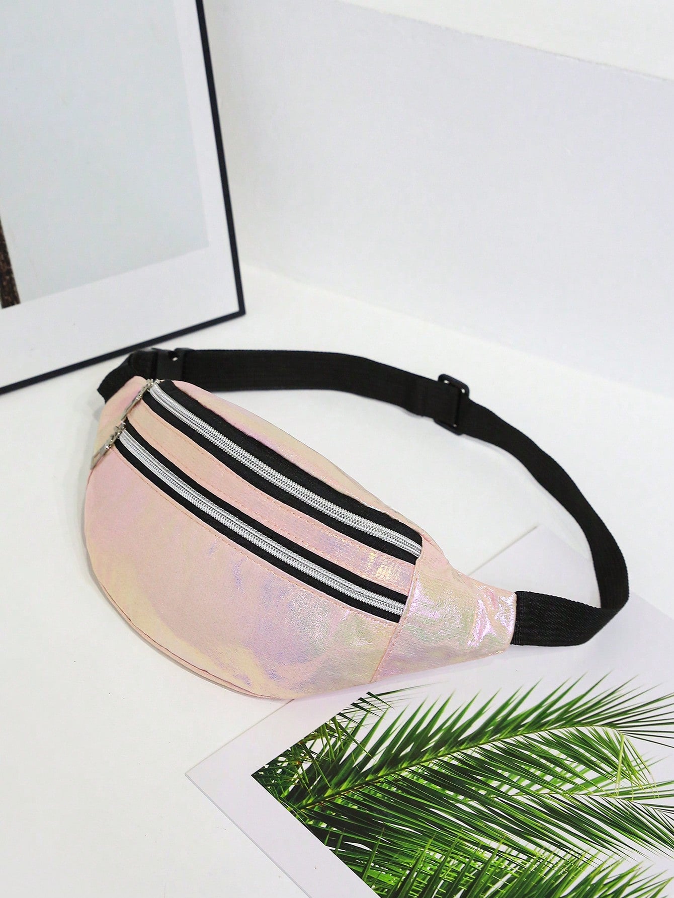 Gradient Polyester Sling Bag  Handbags- Doll Fits