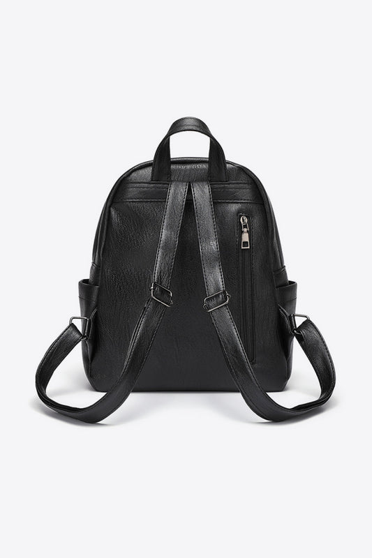 PU Leather Backpack  Handbags- Doll Fits