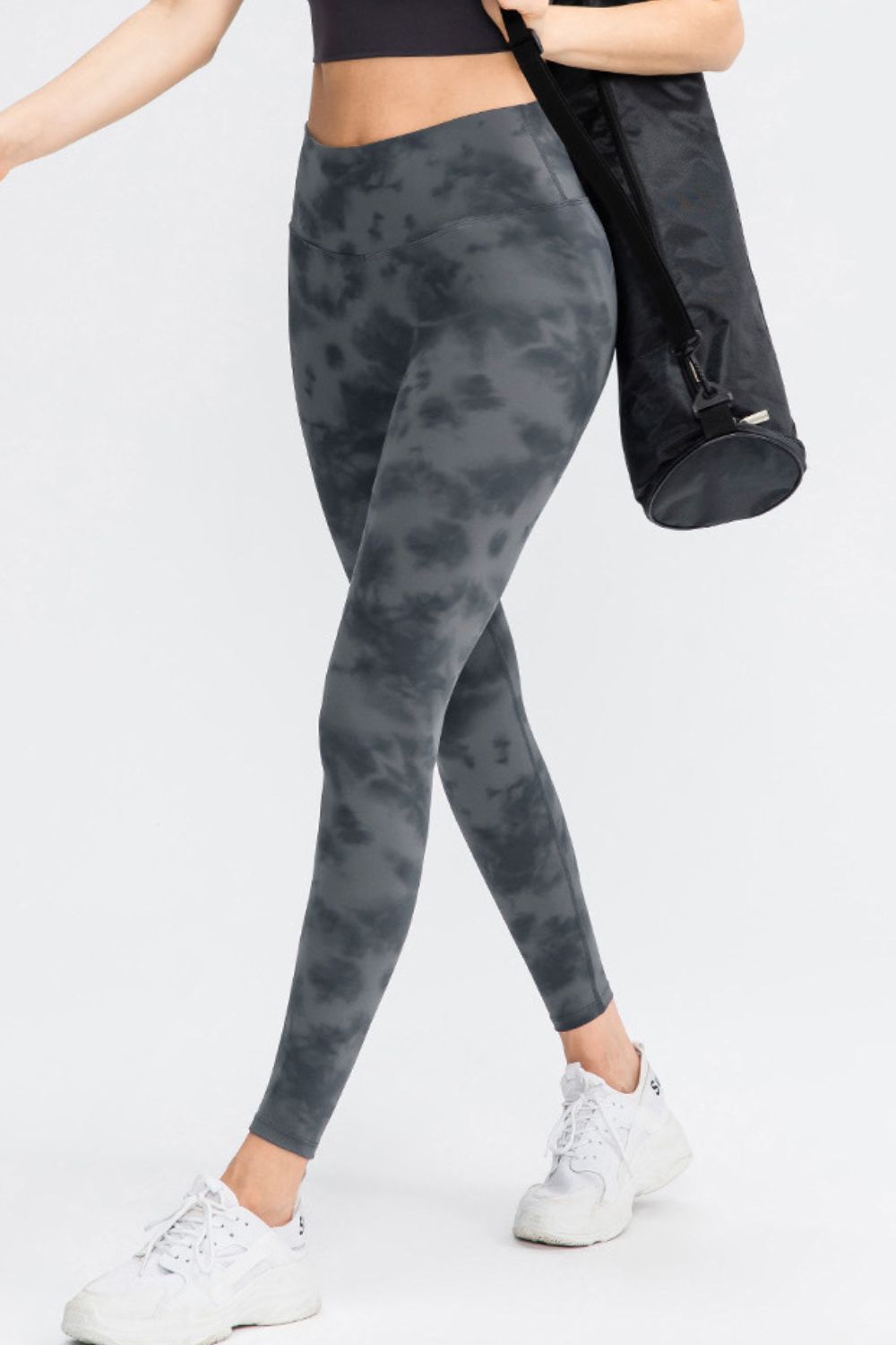 Wide Waistband Slim Fit Long Sports Pants  - Doll Fits