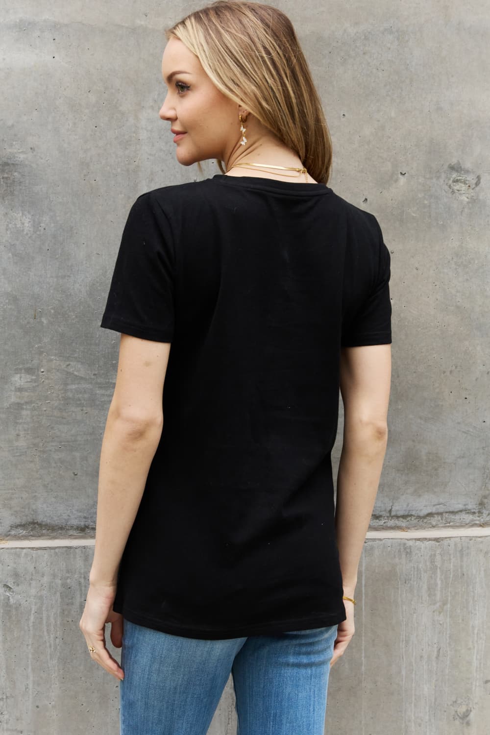 Simply Love Full Size ENJOY THE LITTLE THINGS Graphic Cotton Tee  Shirts & Tops- Doll Fits