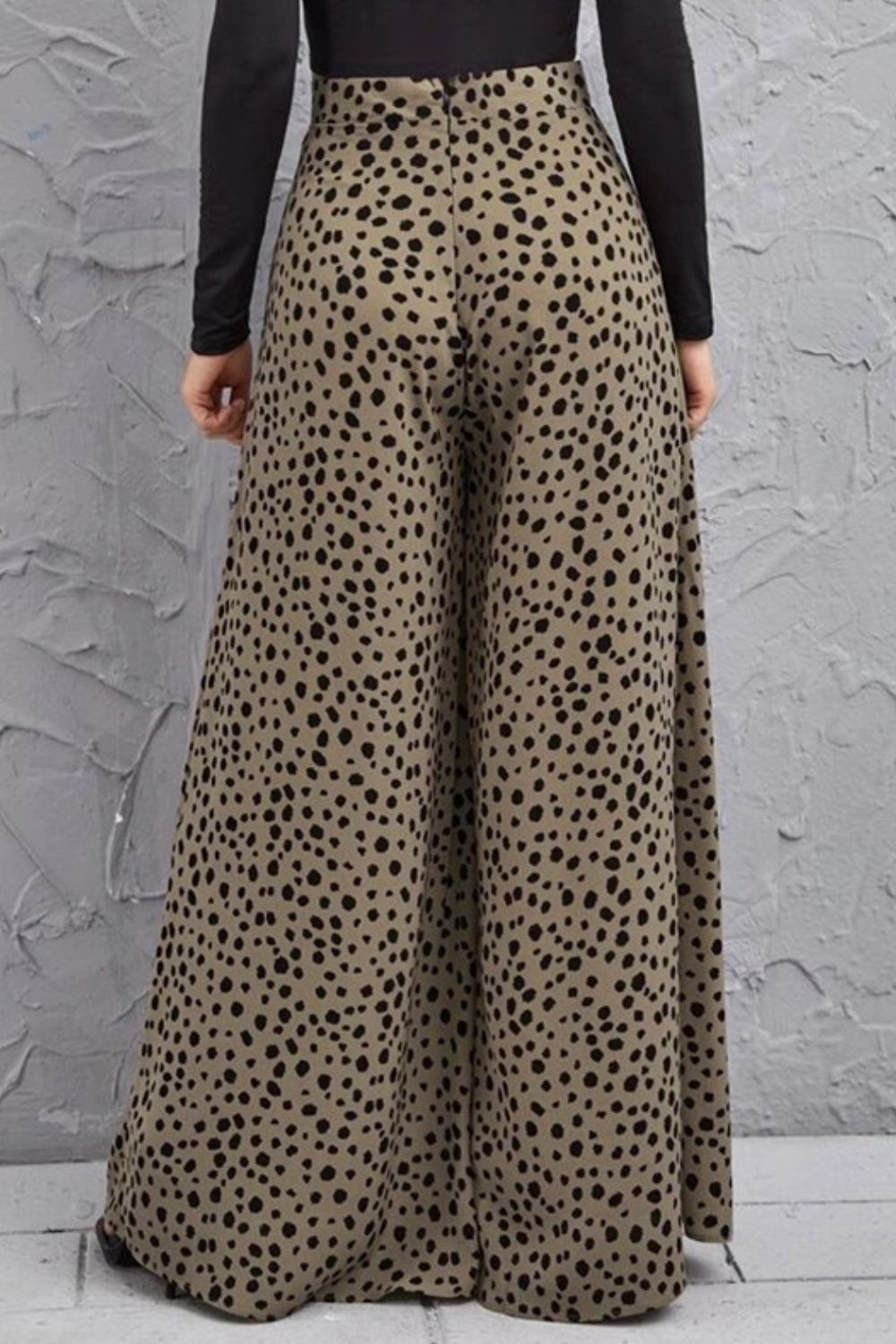 Animal Print High-Rise Culottes  - Doll Fits