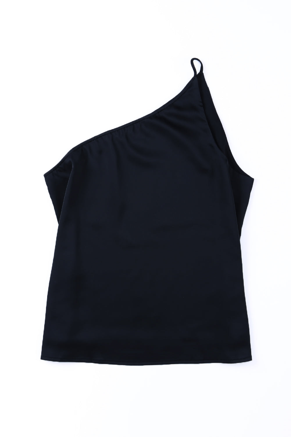 One-Shoulder Sleeveless Top  Shirts & Tops- Doll Fits
