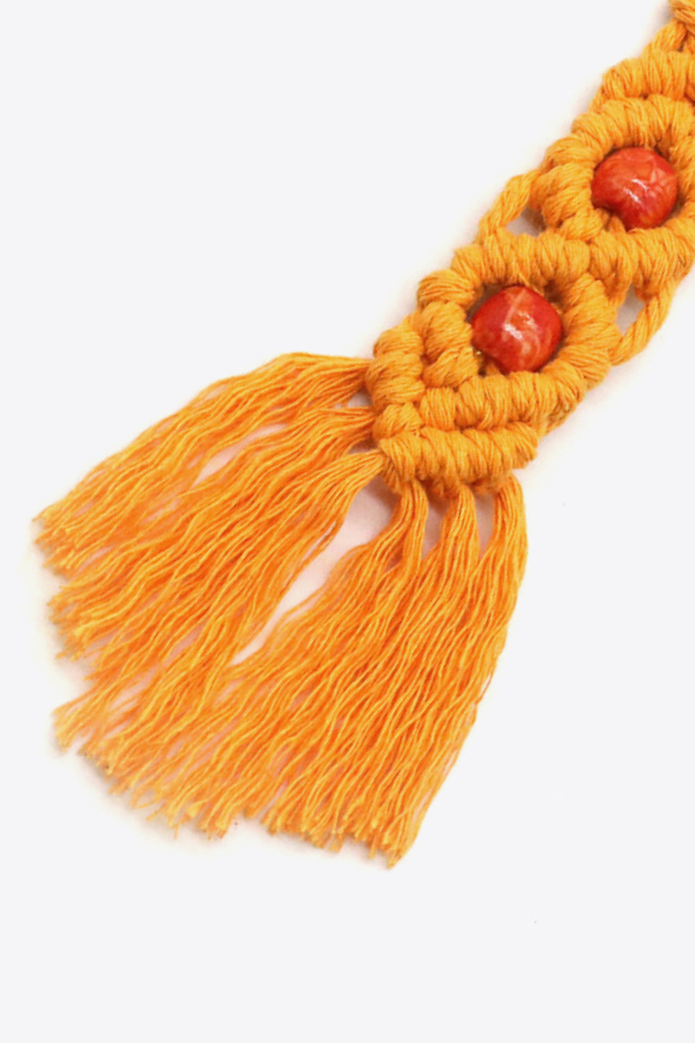 Assorted 4-Pack Handmade Macrame Fringe Keychain  Keychains- Doll Fits