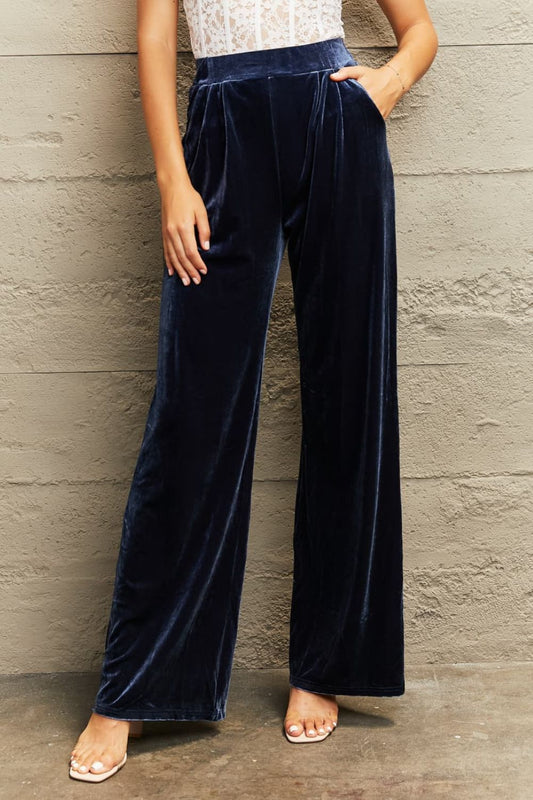 Wide Leg Pants with Pockets  - Doll Fits
