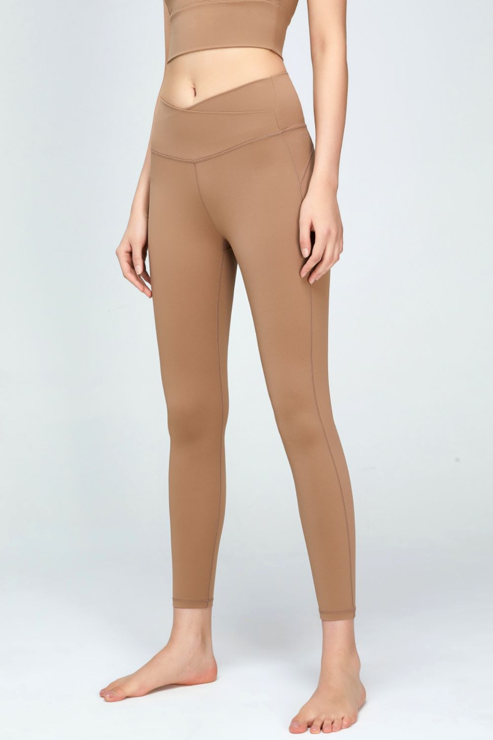 V-Waist Sports Leggings  Activewear- Doll Fits