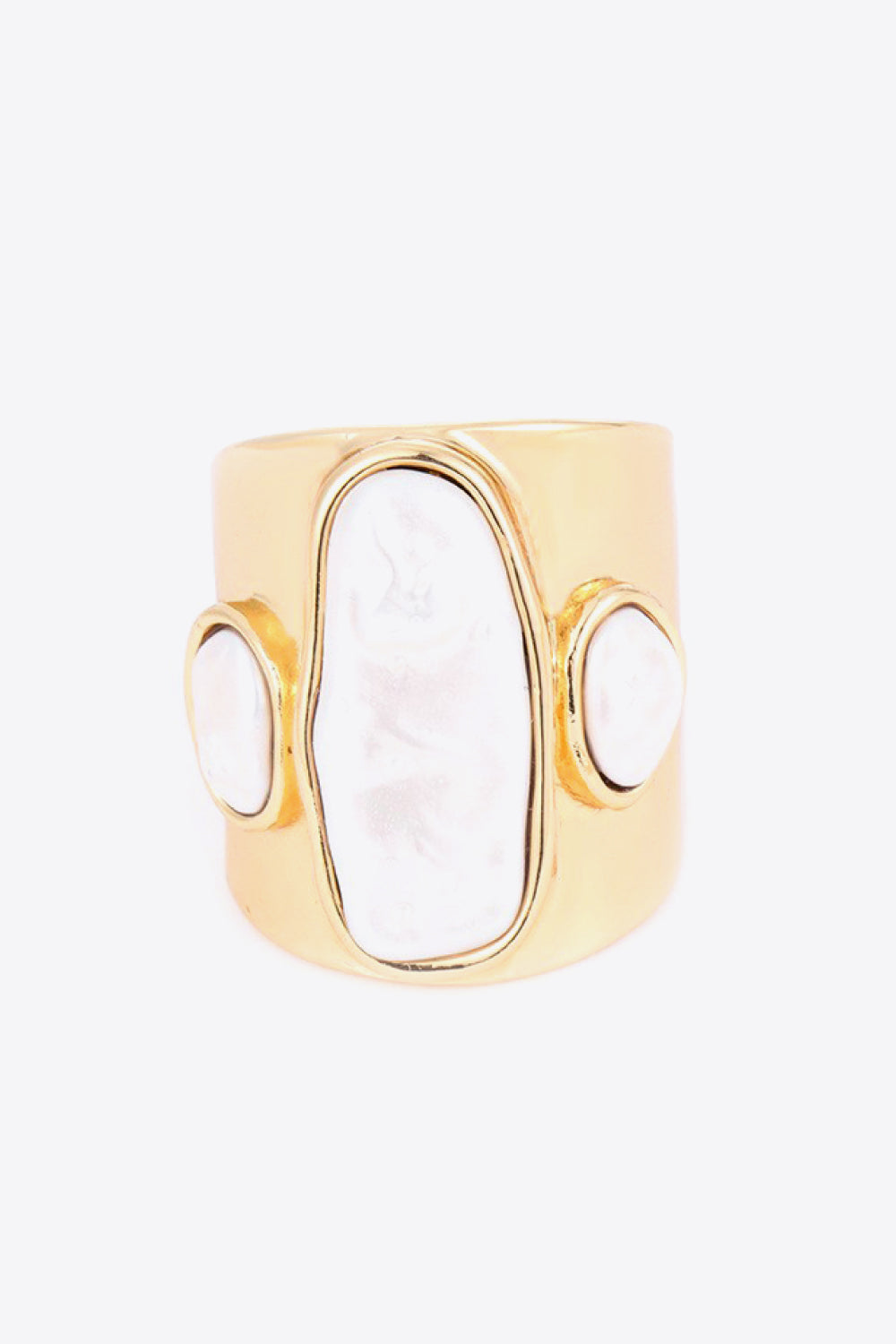 18K Gold-Plated Alloy Ring  Rings- Doll Fits