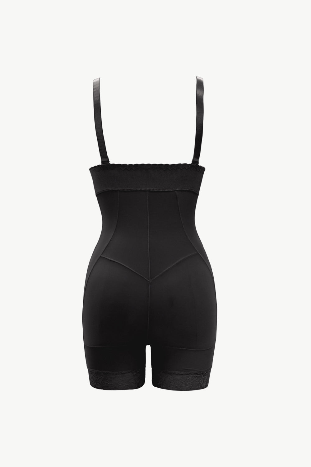 Full Size Zip Up Under-Bust Shaping Bodysuit  Shapewear- Doll Fits
