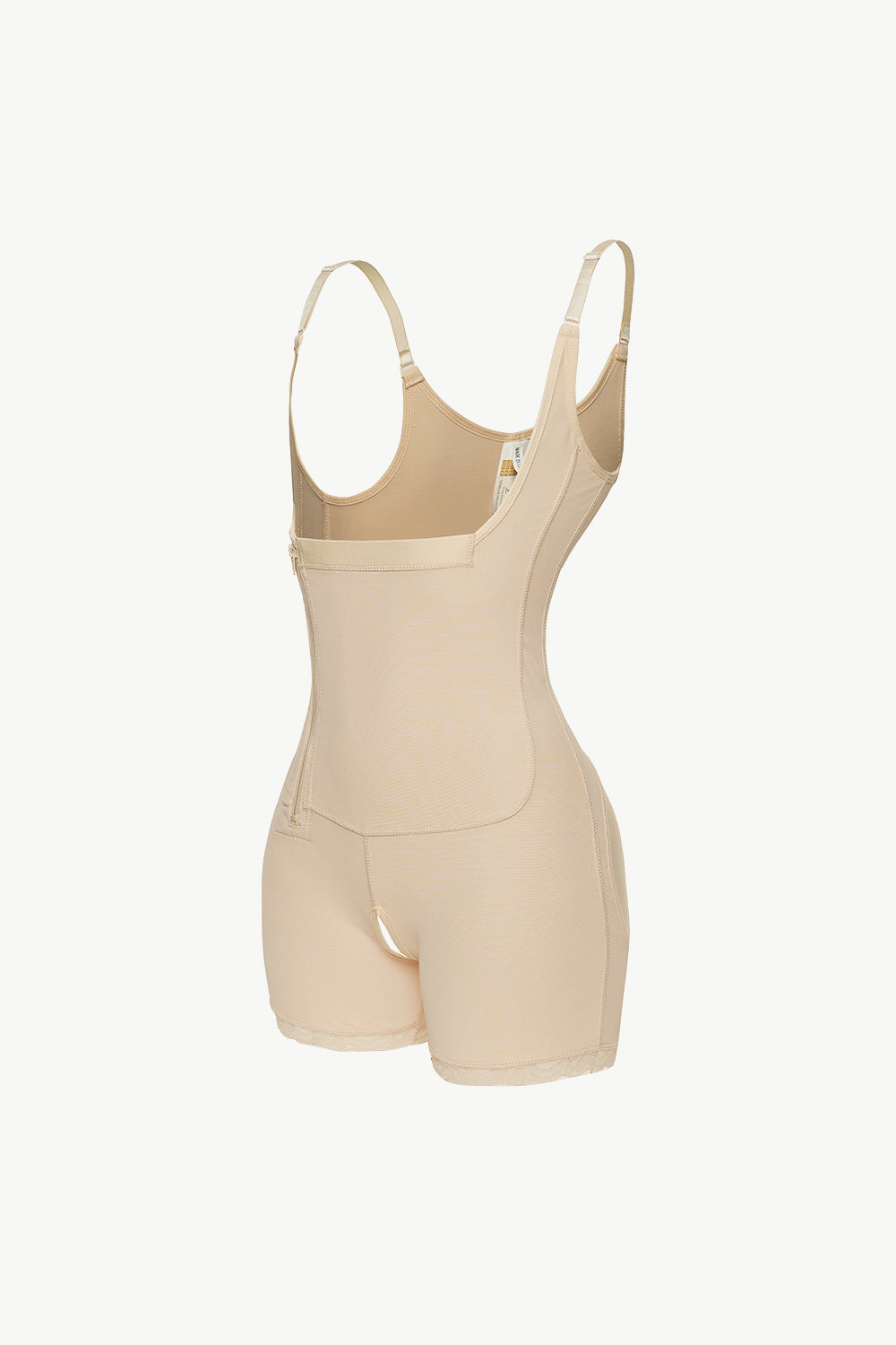 Full Size Side Zipper Under-Bust Shaping Bodysuit  Shapewear- Doll Fits