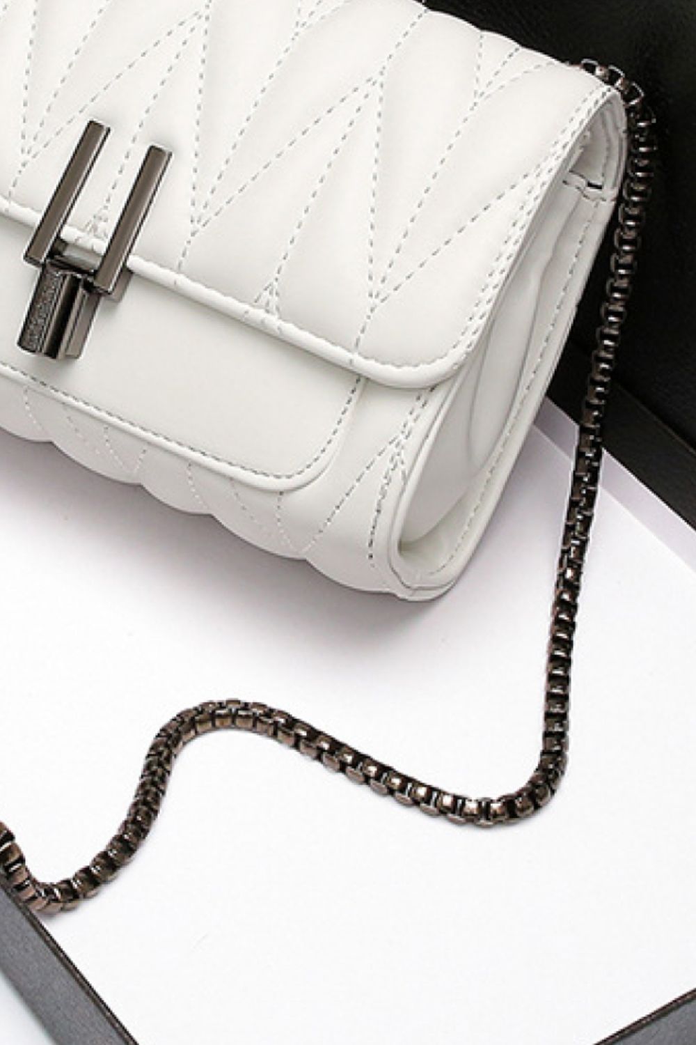 PU Leather Crossbody Bag  Handbags- Doll Fits