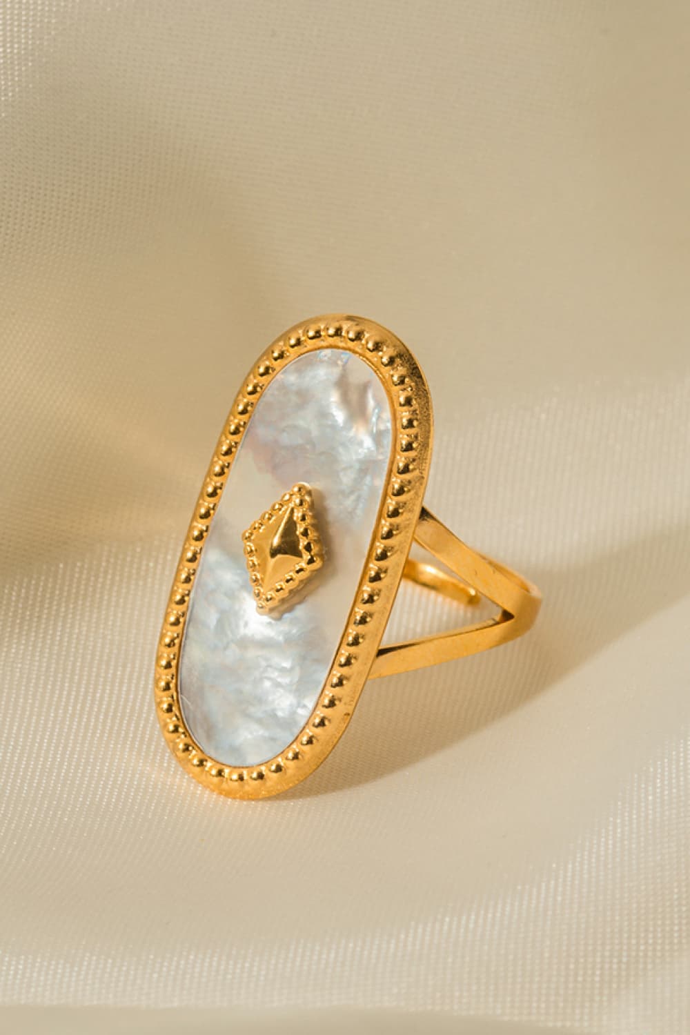 Natural Stone Copper Ring  Rings- Doll Fits