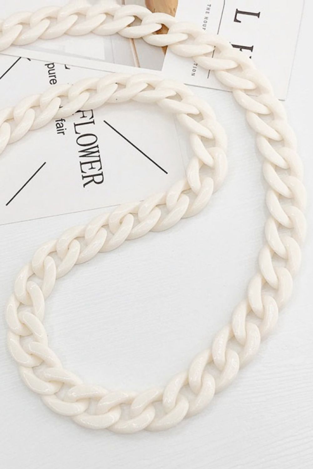 Resin Crossbody Chain  - Doll Fits