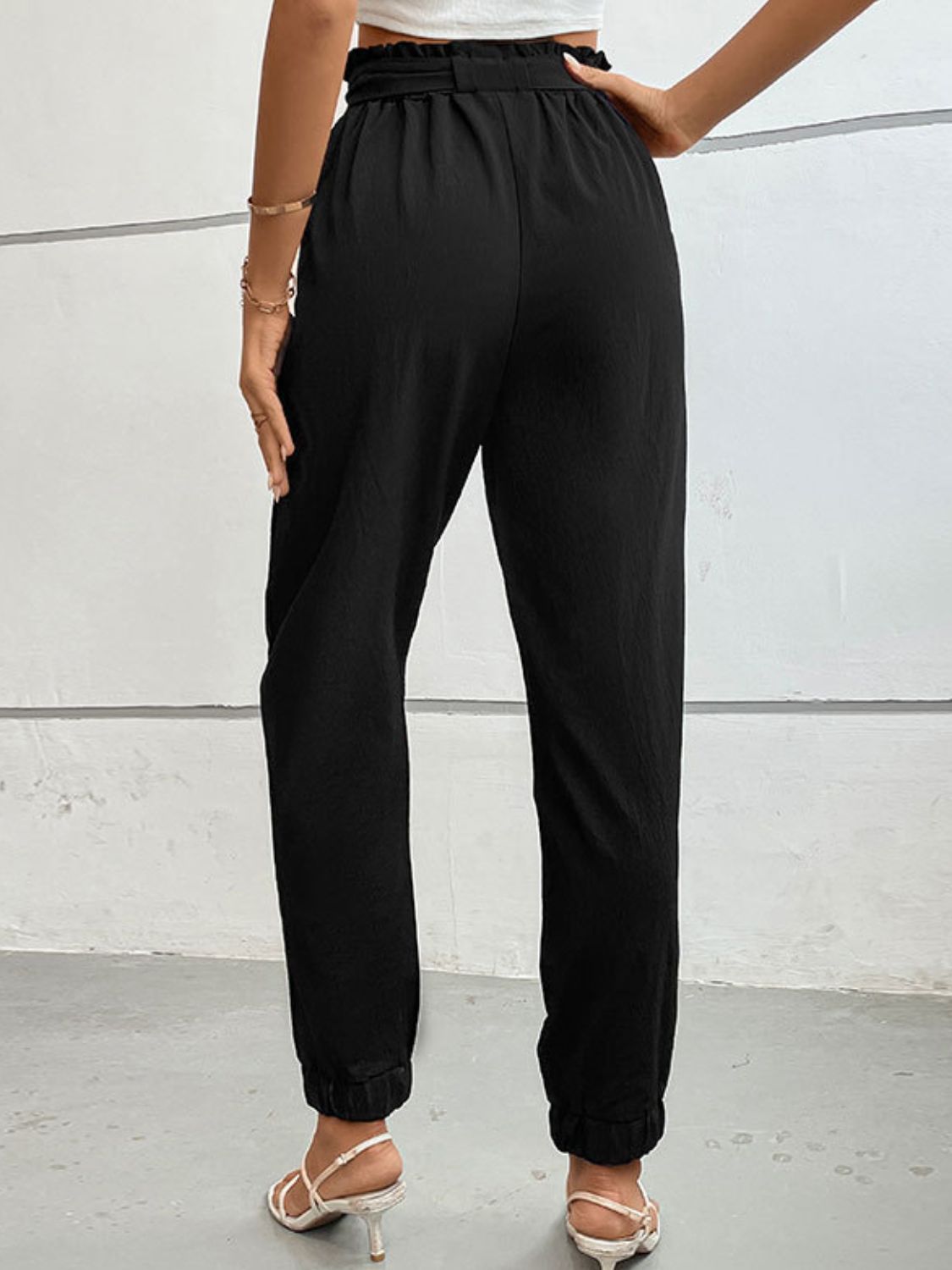 Tie Front Long Pants  - Doll Fits