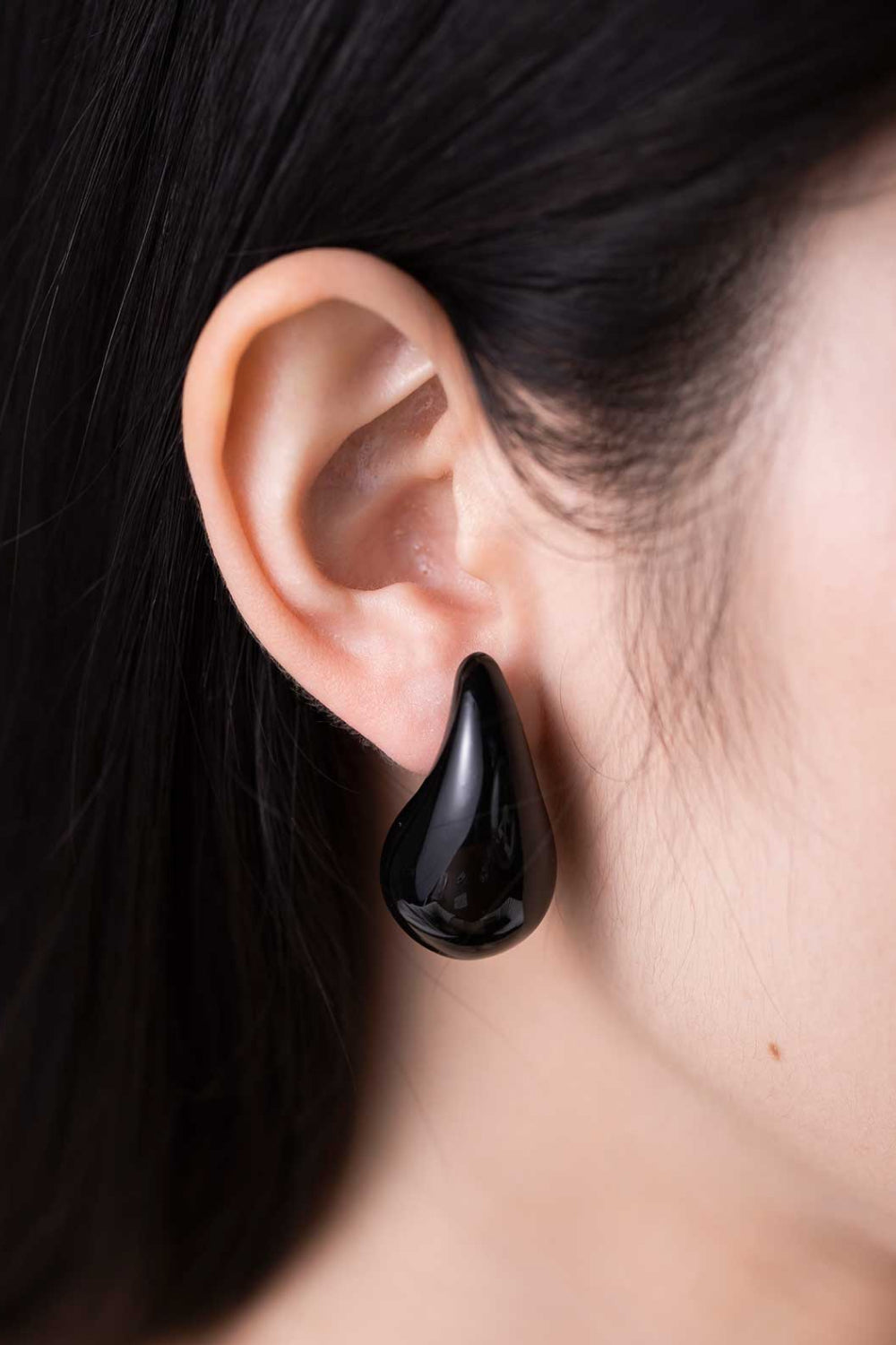 Big Size Water Drop Brass Earrings  Earrings- Doll Fits