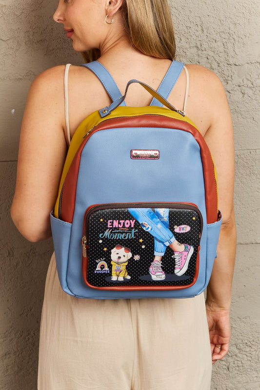 Nicole Lee USA Nikky Fashion Backpack  - Doll Fits