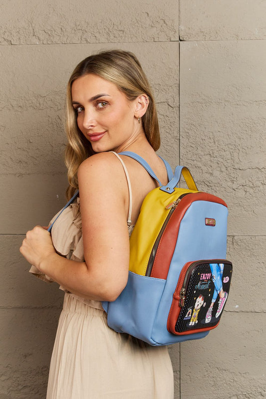 Nicole Lee USA Nikky Fashion Backpack  - Doll Fits