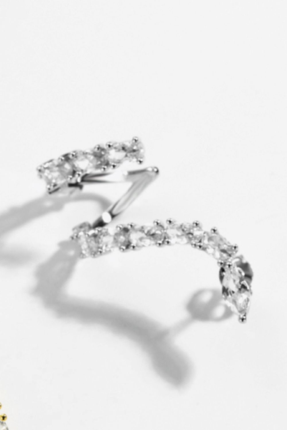 Zircon 925 Sterling Silver Earrings  Earrings- Doll Fits
