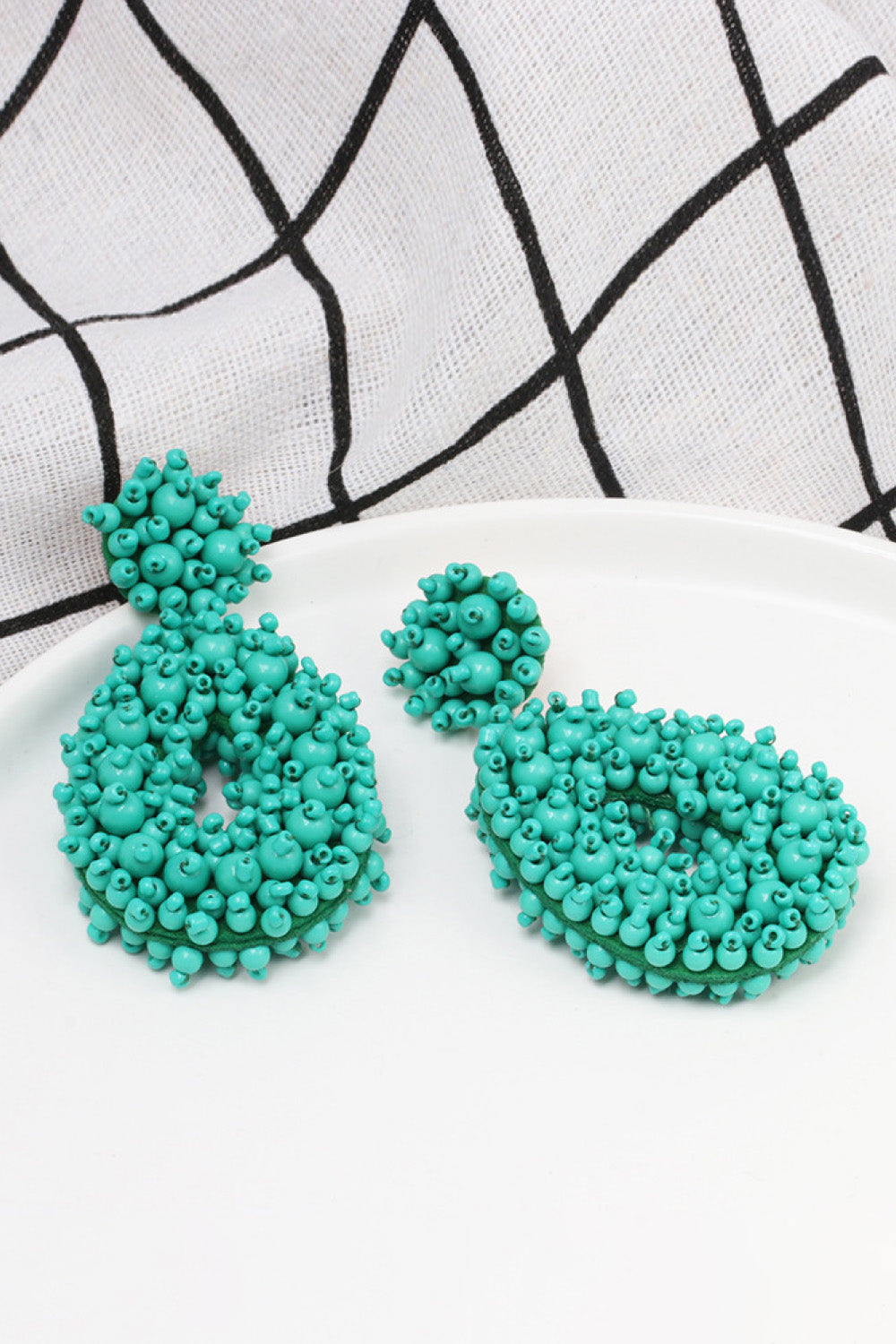 Beaded Dangle Earrings  Earrings- Doll Fits