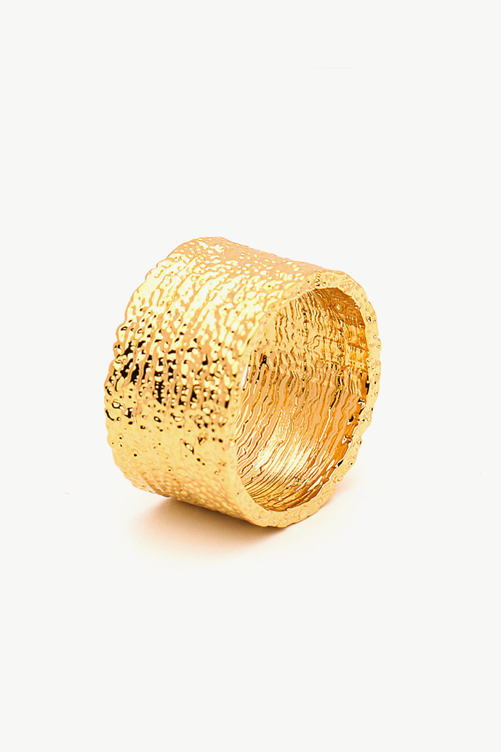 Textured Thick Band Ring  Rings- Doll Fits