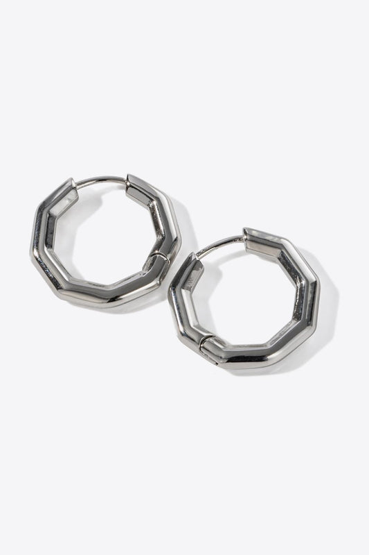 Geometric Stainless Steel Earrings  Earrings- Doll Fits