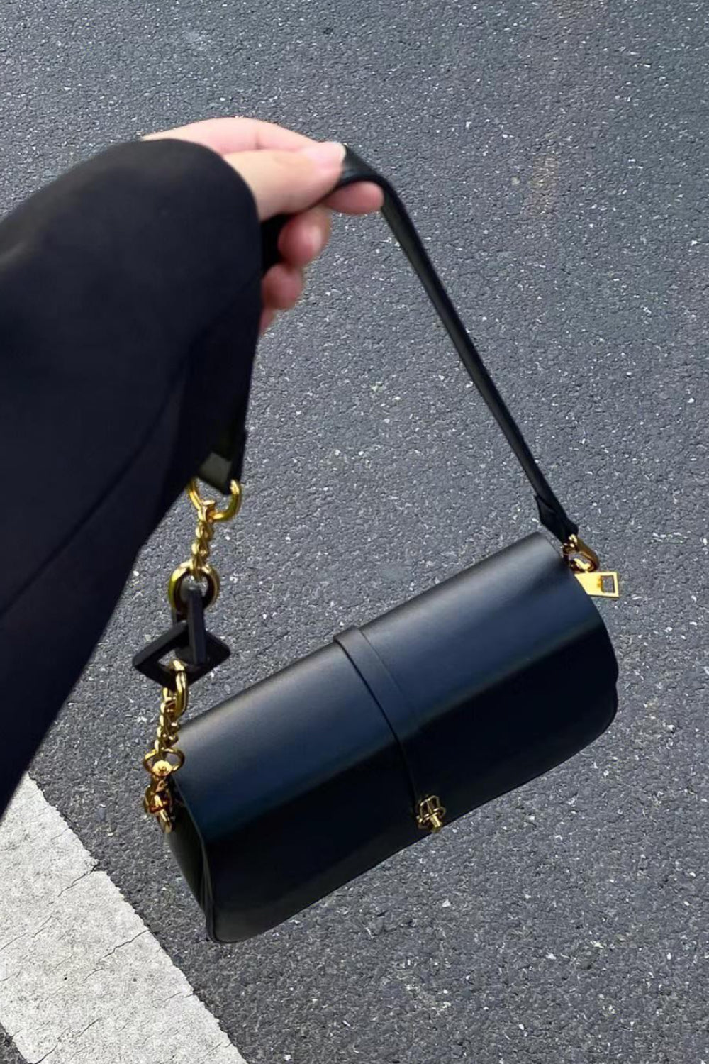 PU Leather Shoulder Bag  Handbags- Doll Fits