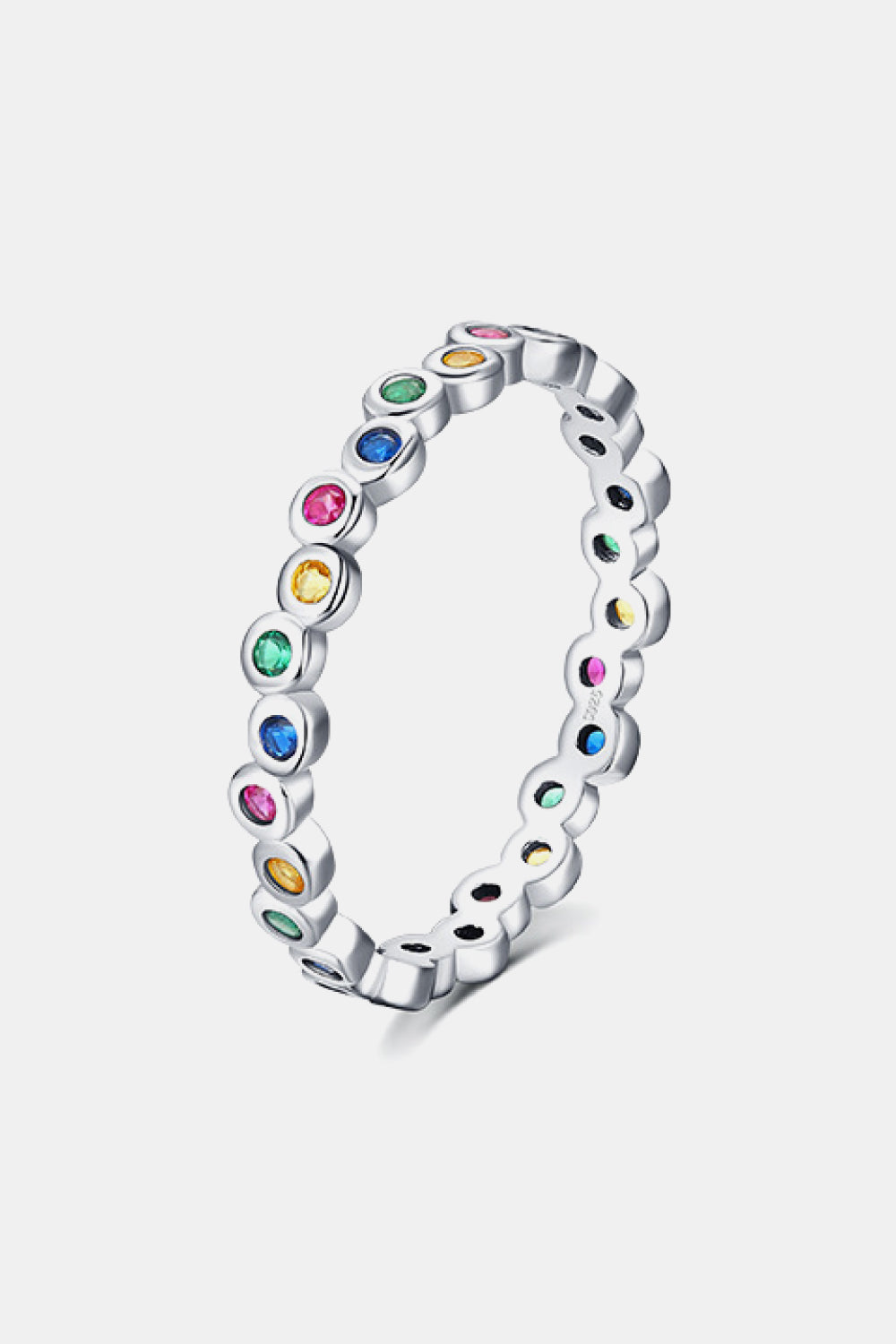 925 Sterling Silver Zircon Ring  Rings- Doll Fits