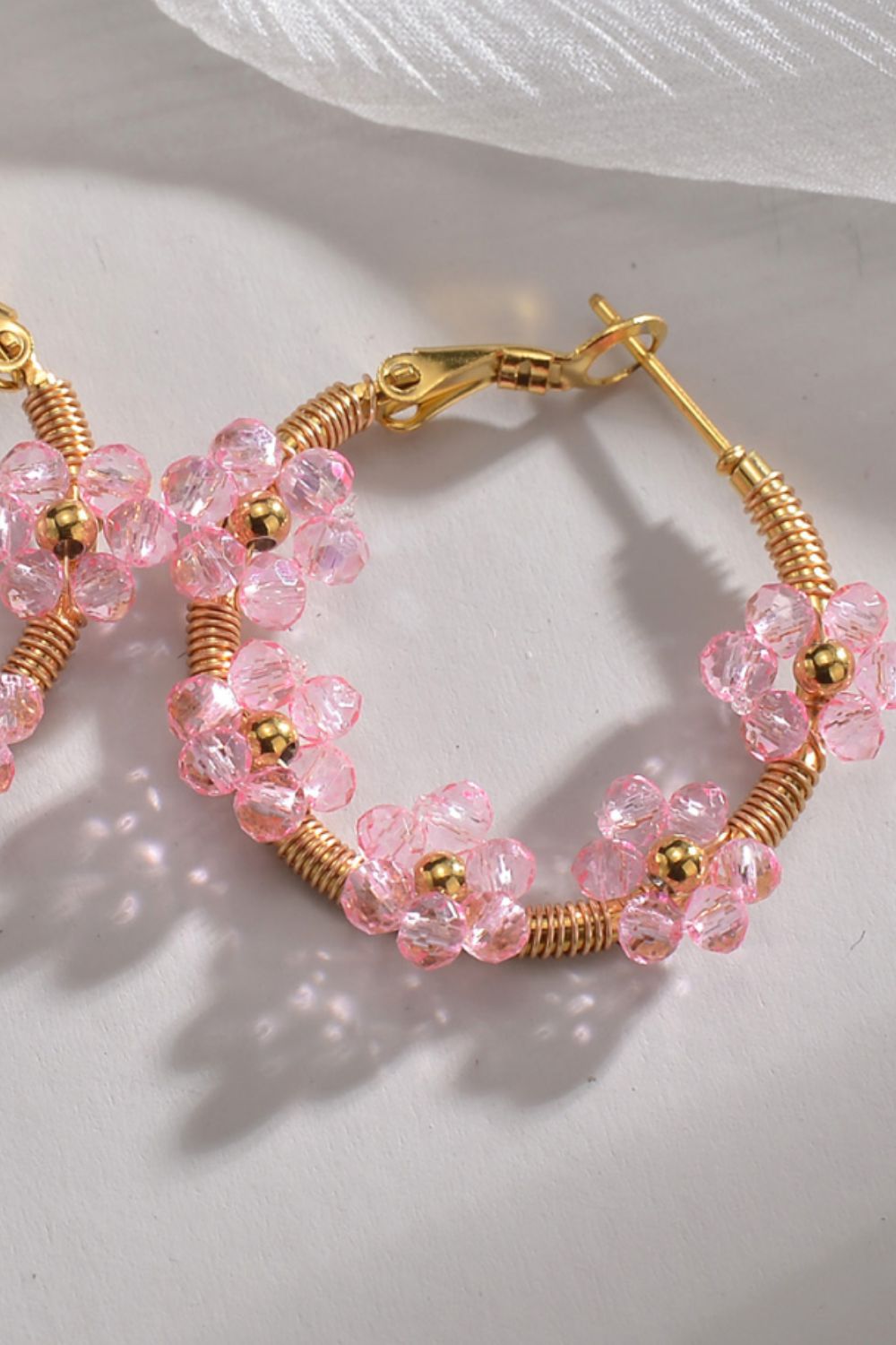 Flower Stainless Steel Earrings  Earrings- Doll Fits
