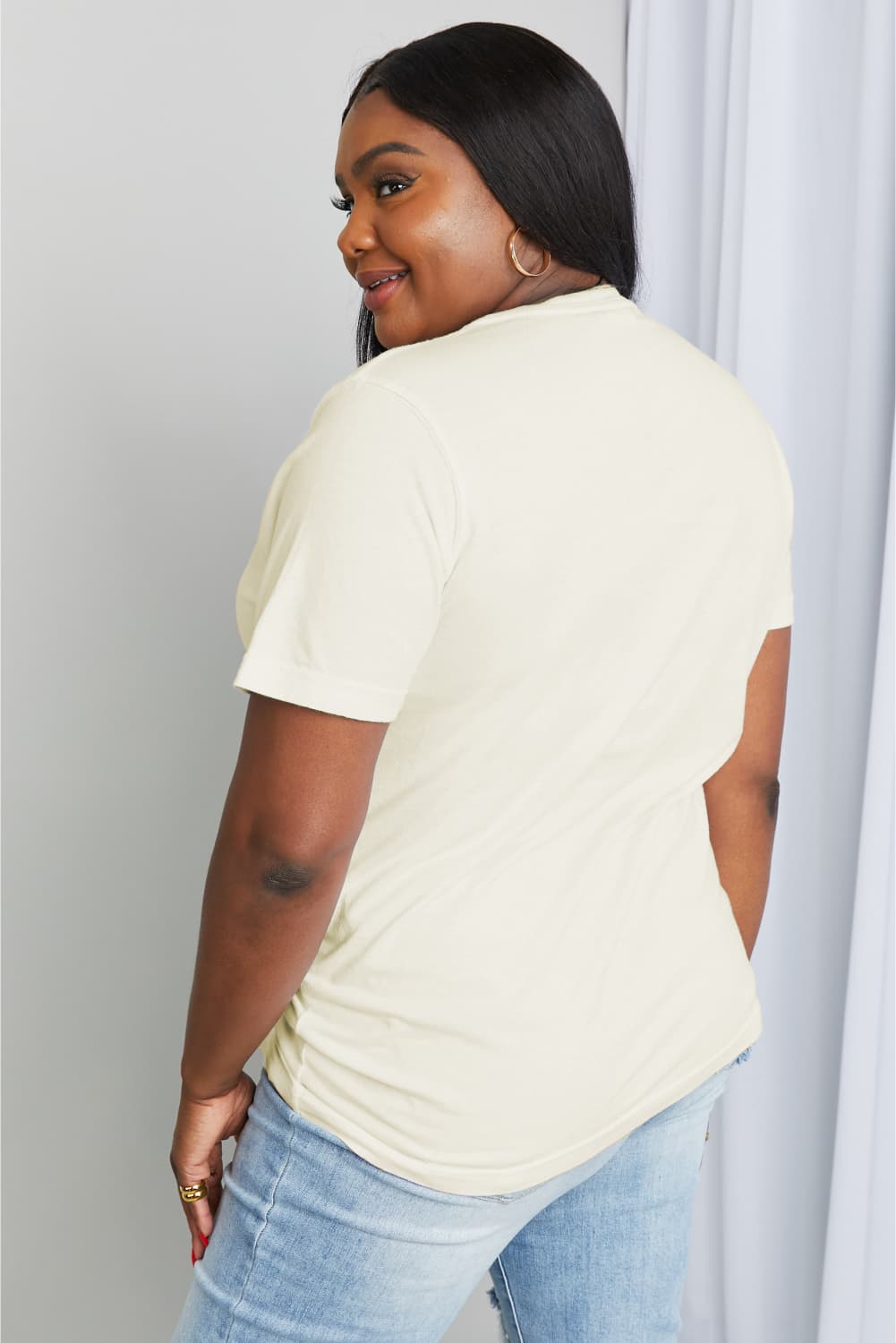 Simply Love Full Size EASY BAKING Graphic Cotton Tee  Shirts & Tops- Doll Fits