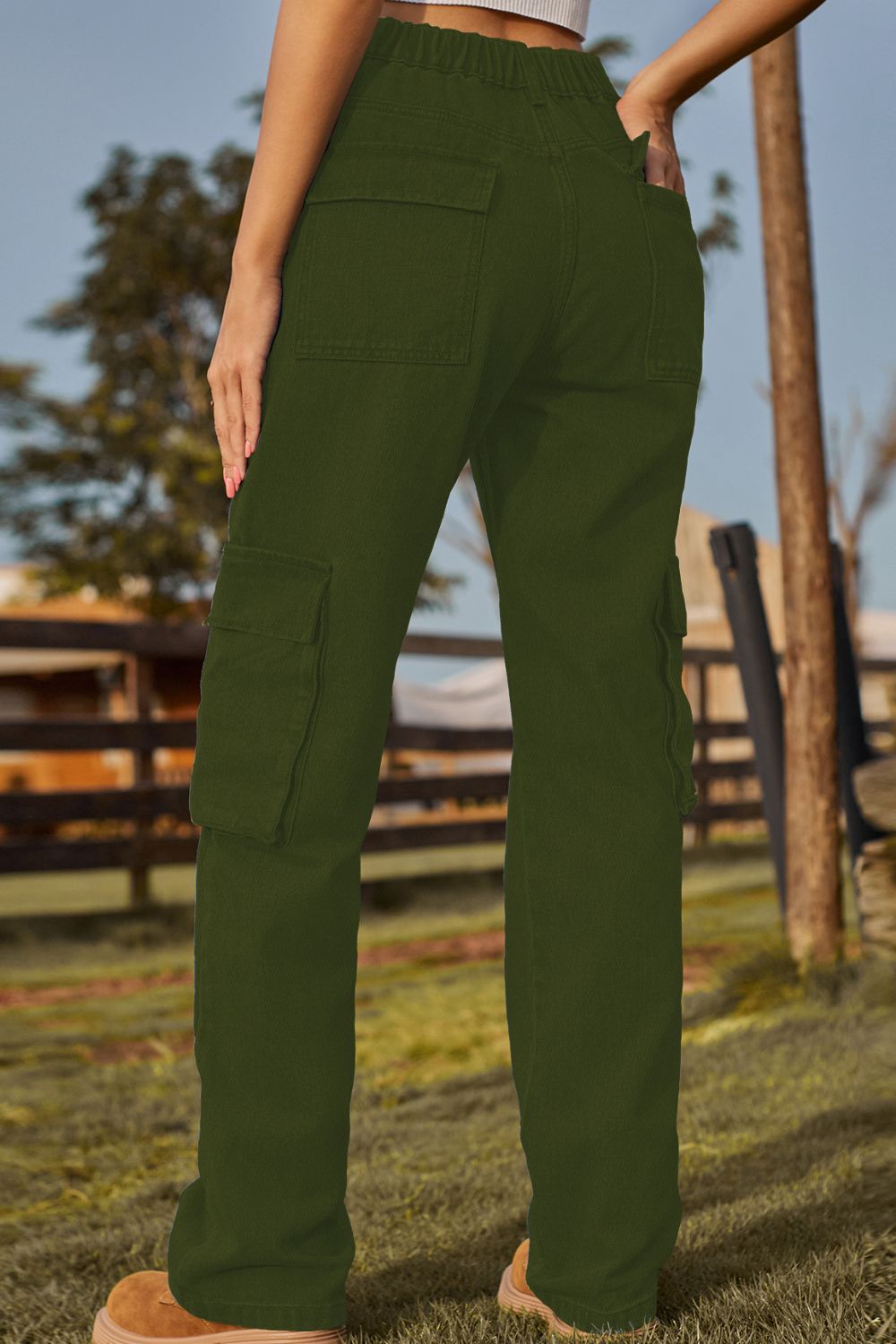 Loose Fit Long Jeans with Pockets  - Doll Fits