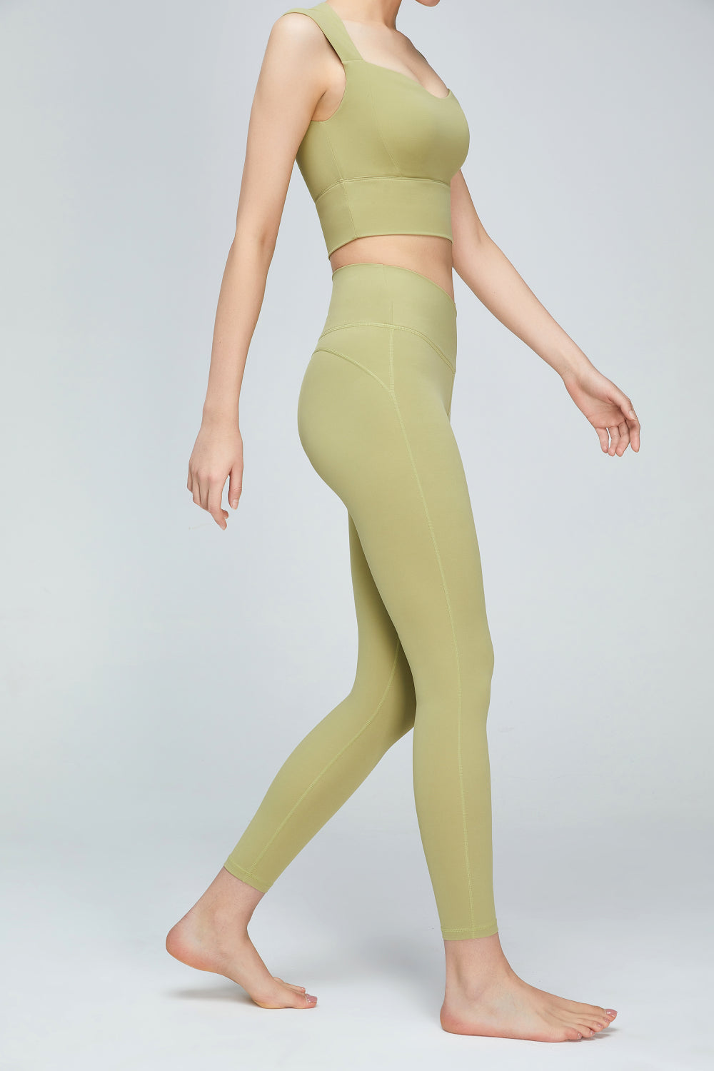 V-Waist Sports Leggings  Activewear- Doll Fits