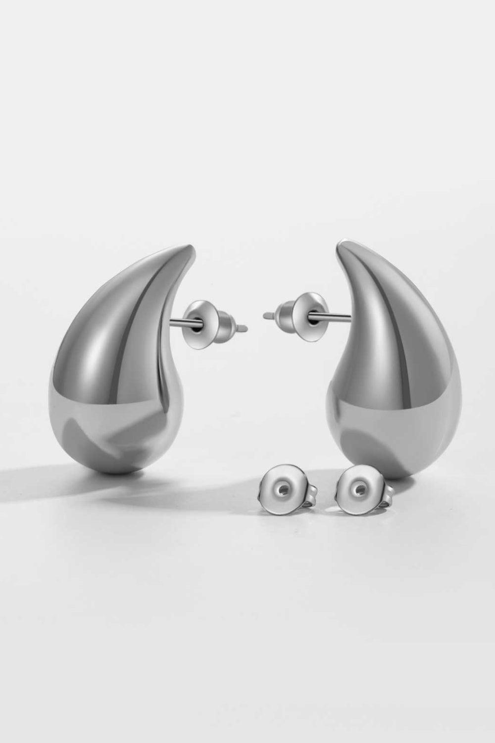 Big Size Water Drop Brass Earrings  Earrings- Doll Fits