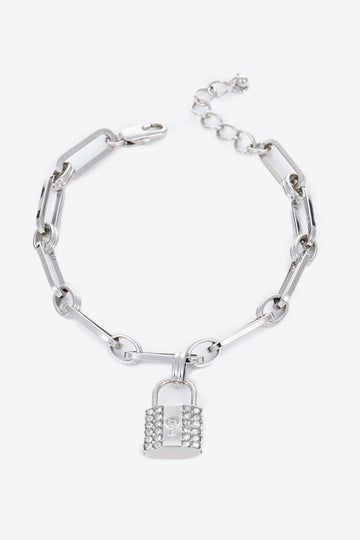 Lock Charm Chain Bracelet  Bracelets- Doll Fits