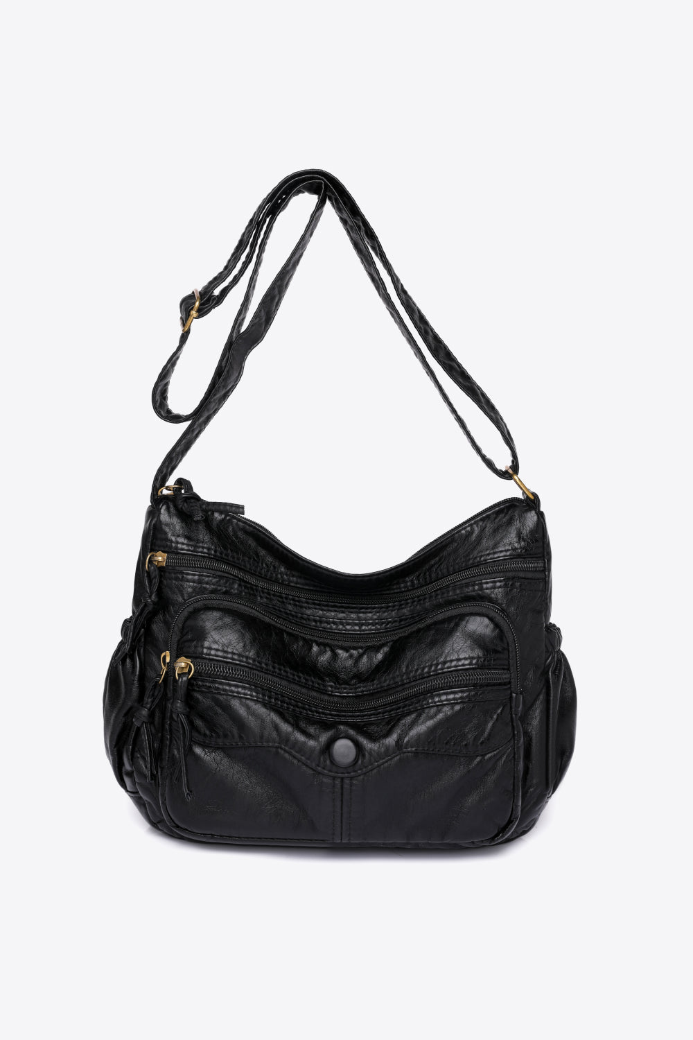 PU Leather Crossbody Bag  Handbags- Doll Fits