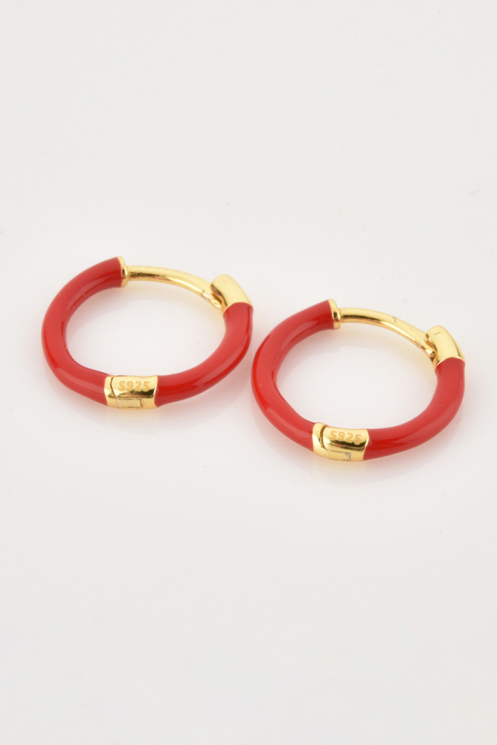 925 Sterling Silver Huggie Earrings  Earrings- Doll Fits