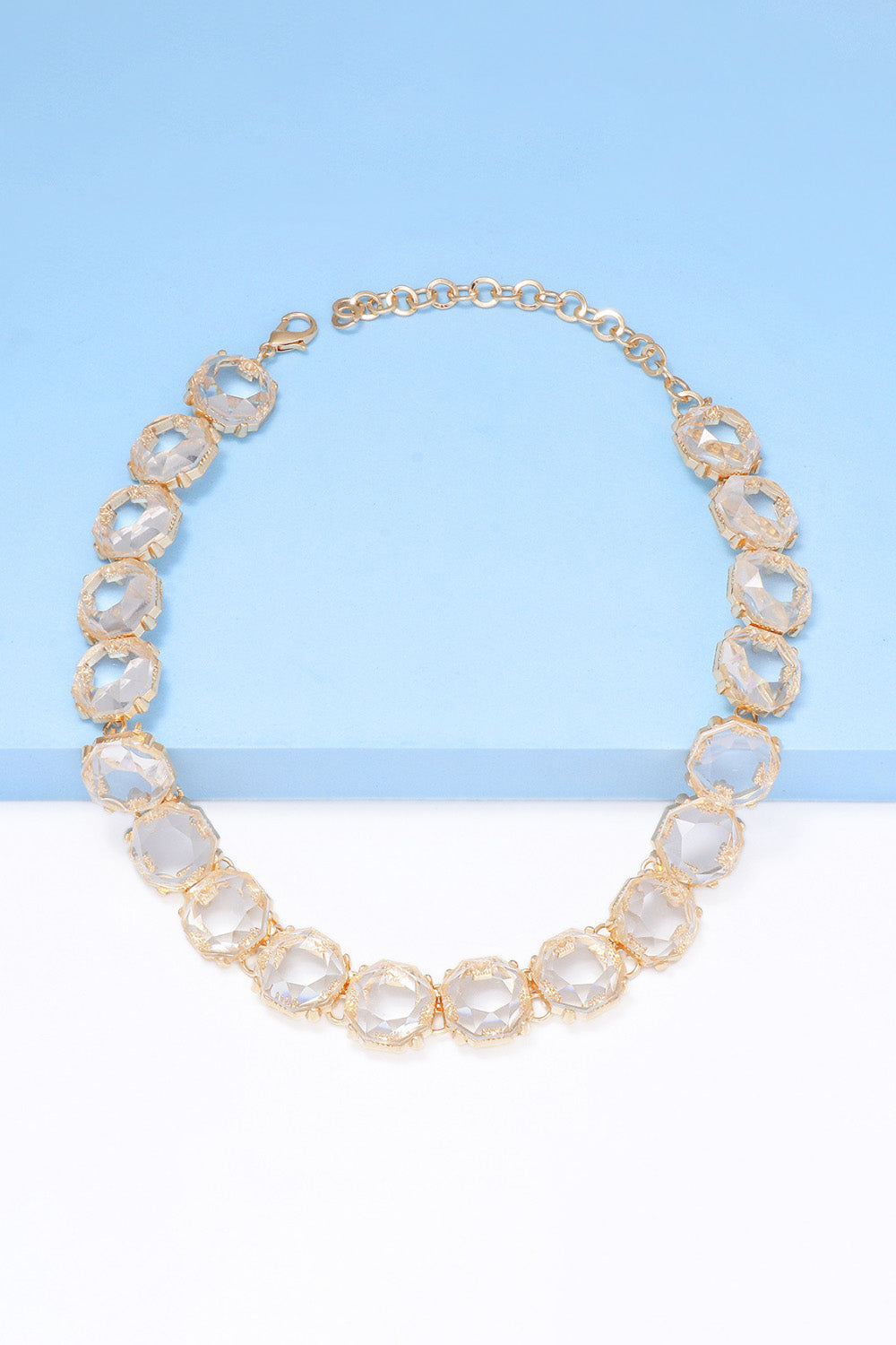 Zinc Alloy Resin Necklace  Necklaces- Doll Fits