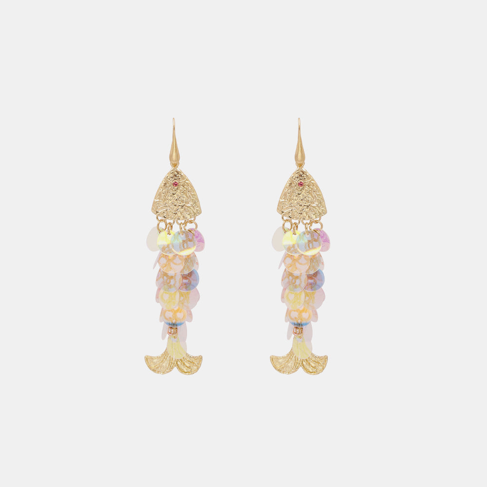 Fish Shape Dangle Earrings  Earrings- Doll Fits