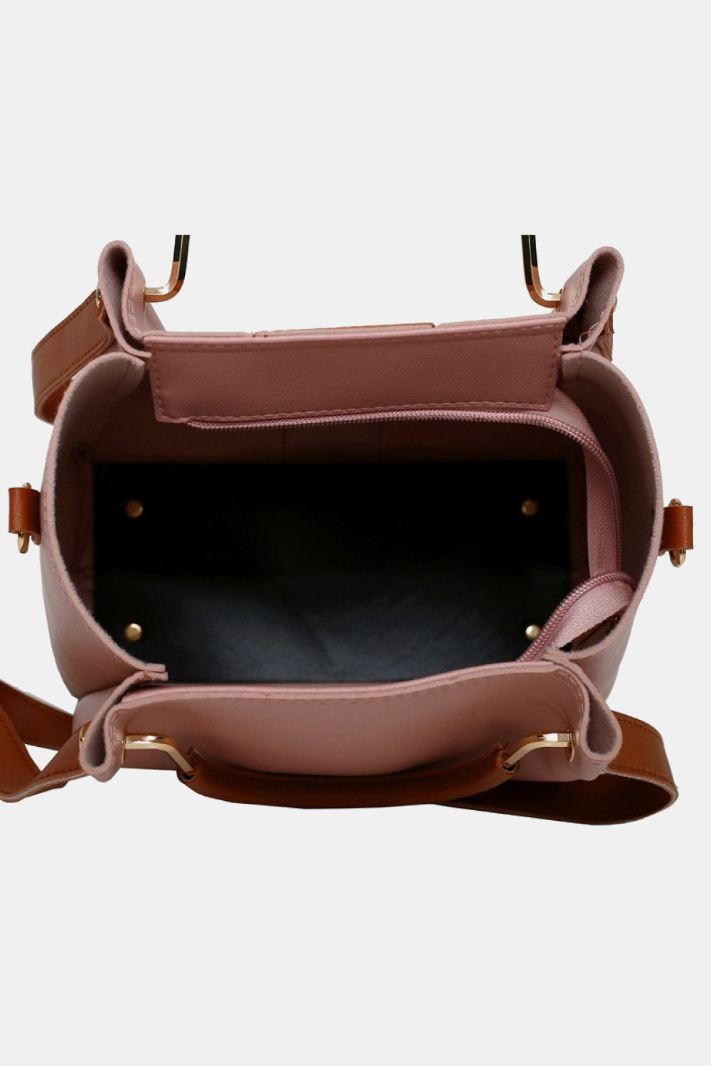 4-Piece PU Leather Bag Set  Handbags- Doll Fits