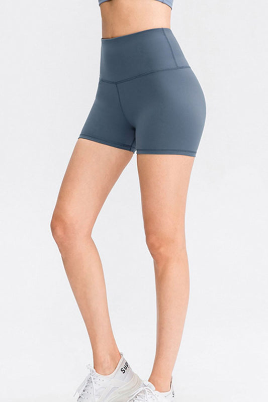 Wide Waistband Sports Shorts  - Doll Fits